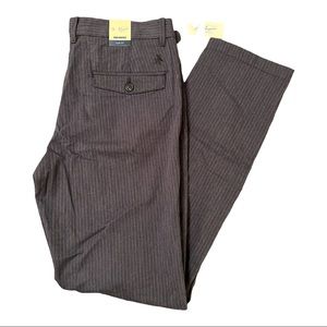 Original Penguin Mens Pants Slim Fit Blue Stripes Size 32